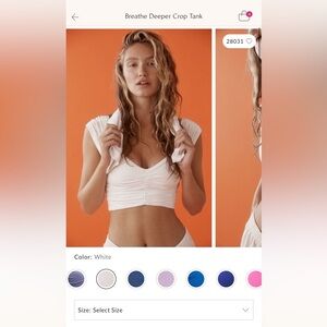 FP Movement Breathe Deeper Crop Tank